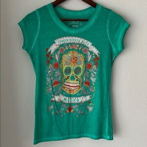 Pier 27 Cancun Graphic Print Womens Top